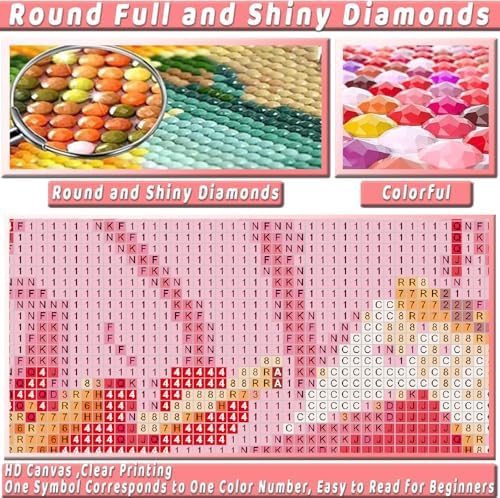 3 Pack Square Diamond Art Kits for Adults Diamond Painting Kit for Beginner