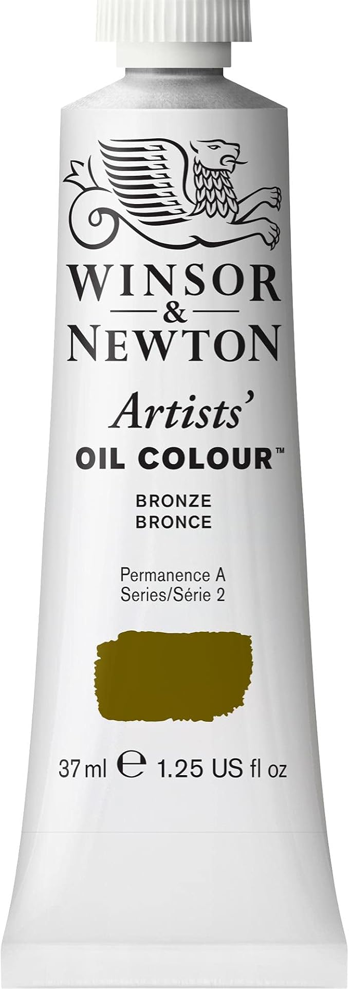 Winsor & Newton Artists' Oil Paint, 37ml Tube, Bronze