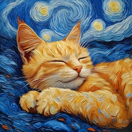 Starry Night Diamond Art Kits for Adult Diamond Painting Kit for Beginner