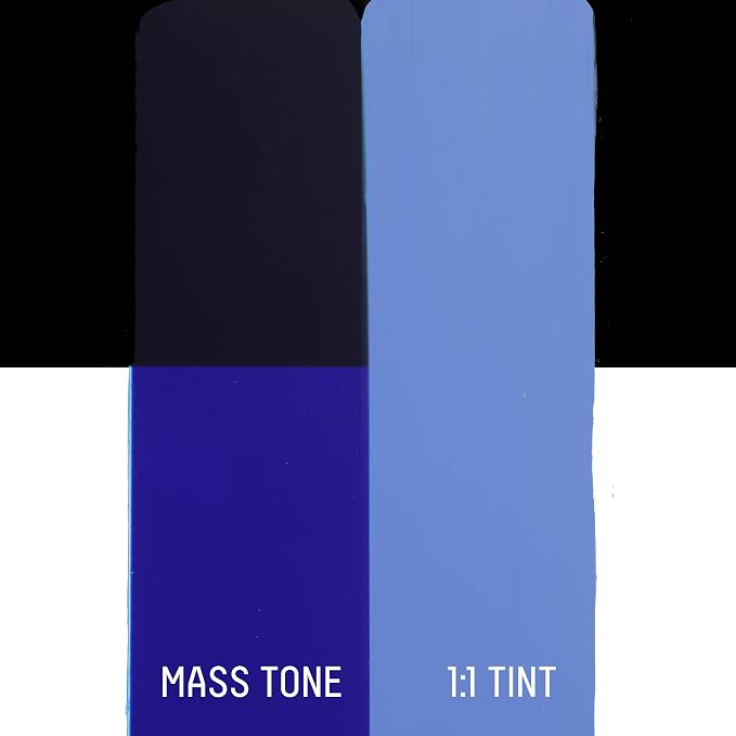 Liquitex BASICS Acrylic Paint, 32-oz Jar, Ultramarine Blue | Medium Viscosity, Satin Finish, Lightfast, Fine Art Pigments, Range of Opacities, Easy Blending