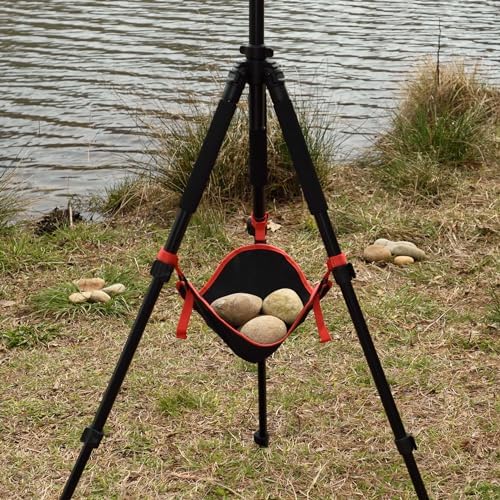 Soho Urban Artist Stone Bag For Tripod or Easel - Weigh Down & Stabilize or Store Supplies - PVC Coated, Easy Clean - Plein Air Painting, Photography Accessory