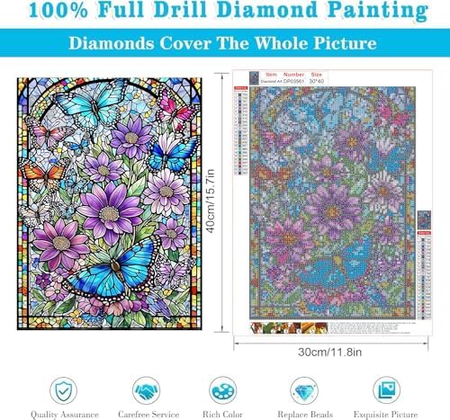 Square Diamond Art Kits for Adults Cute Diamond Painting Kit for Beginner