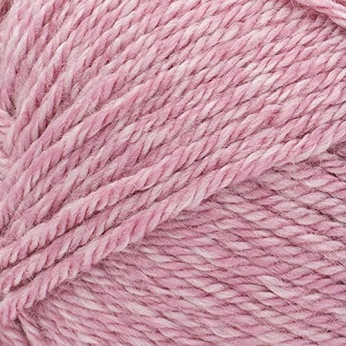 Lion Brand Yarn, Heartland Crochet Yarn, Lassen Volcanic, Pink, 3 Pack