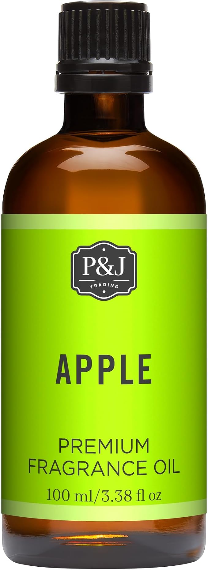 P&J Fragrance Oil | Apple Oil 100ml - Candle Scents for Candle Making, Freshie Scents, Soap Making Supplies, Diffuser Oil Scents