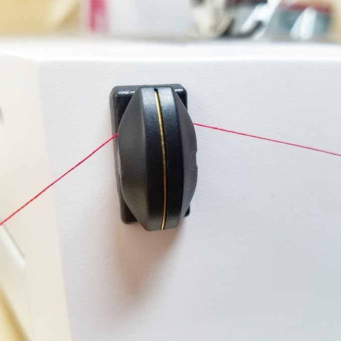 Thread Cutterz Patented Stainless Steel Flat Mountable Quick Thread, Yarn & Embroidery Floss Cutter - Black