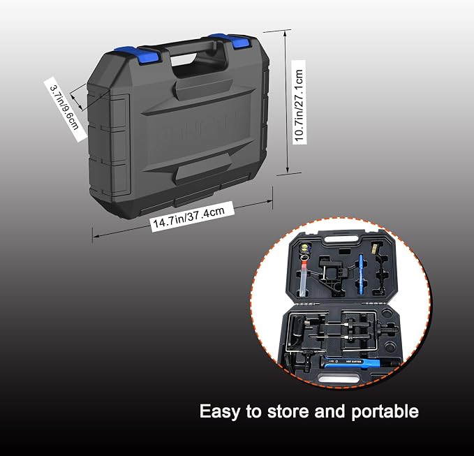 Hot Wire Foam Cutter Kit for Styrofoam with Case (Toolbox Blue)