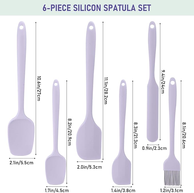 6 in 1 Silicone Spatula