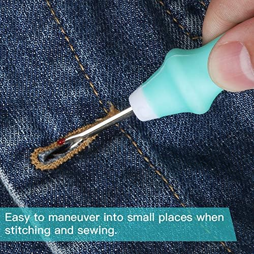 Lhedon Seam Ripper 3 PCS Ergonomic Grip Sewing Thread Remover Tool