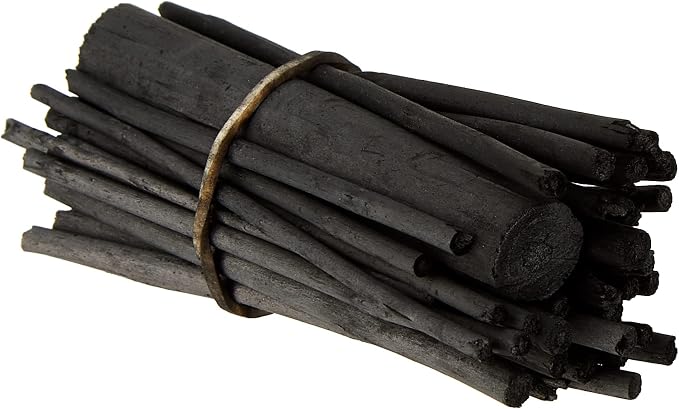 Winsor & Newton Artists' Willow Charcoal, Assorted, Box of 12 | Rich Willow Charcoal, Consistent Intensity, Carefully Baked, Create Darkest Black or Smokey Shades