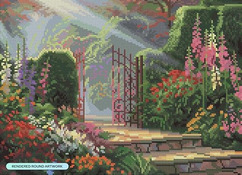 DIAMOND ART CLUB Garden of Grace Diamond Art Kits for Adults