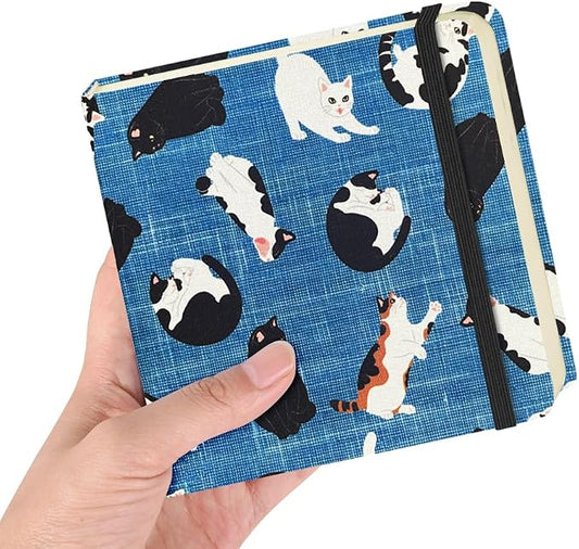 4.8" Pocket Sketch Book,80gsm Hardcover Art Sketchbook for Drawing Journal