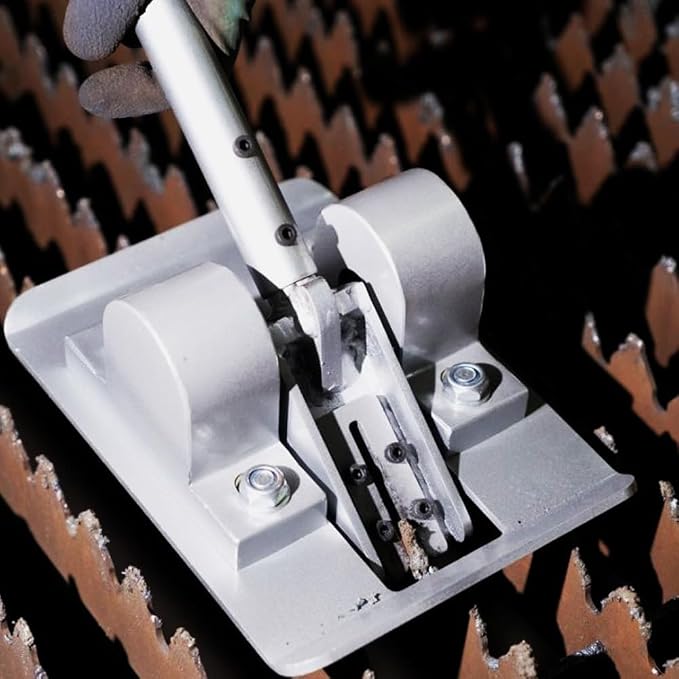 Handheld Laser Slat Slag Scraper Manual Grating Residue Removal Tool