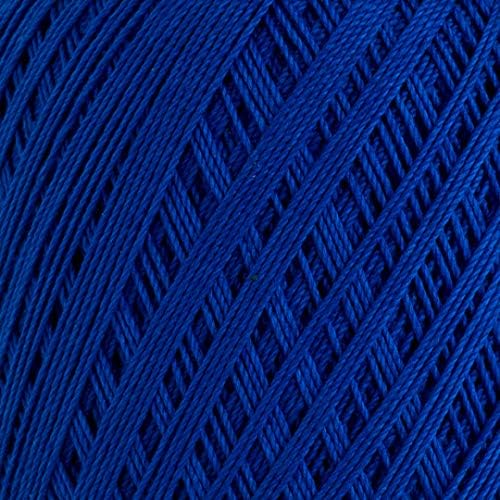 Yarn Art 1 Skein YarnArt Violet,100 Mercerized Cotton Yarn Threads Crochet Lace Hand Knitting Yarn Embroidery Arts Crafts (Saks Blue 4915)