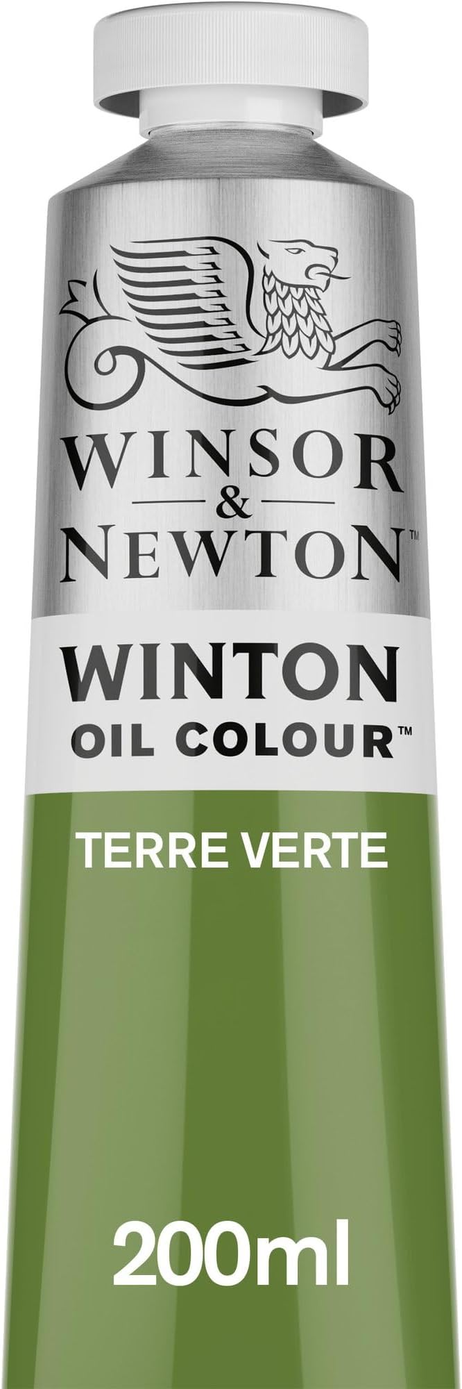 Winsor & Newton Winton Oil Color, 200ml Tube, Terre Verte | High-quality pigments, Durable, Lightfast, Permanent, Uniform Consistency, Great Pigment Load