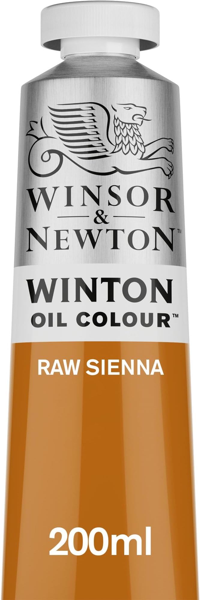 Winsor & Newton Winton Oil Color, 200ml Tube, Raw Sienna | High-quality pigments, Durable, Lightfast, Permanent, Uniform Consistency, Great Pigment Load