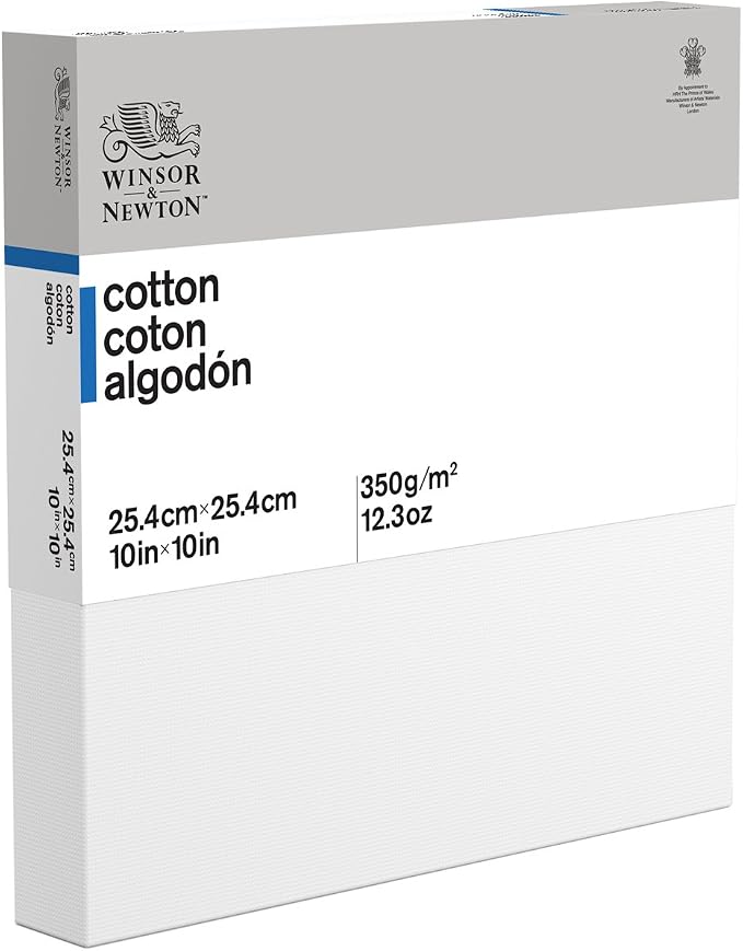 Winsor & Newton Classic Cotton Canvas, 10" x 10" Deep Edge