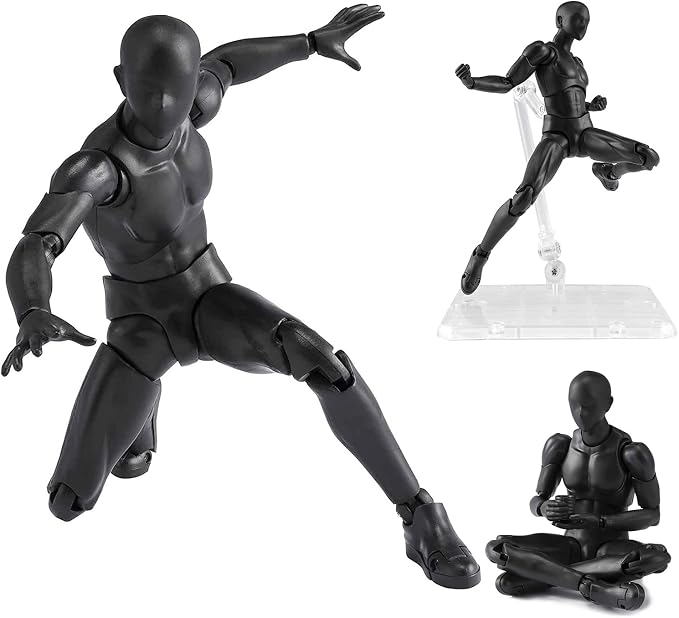 Artists Manikin Art Mannequin Figures, Drawing Figure Model for Sketching,Painting,Action Figures