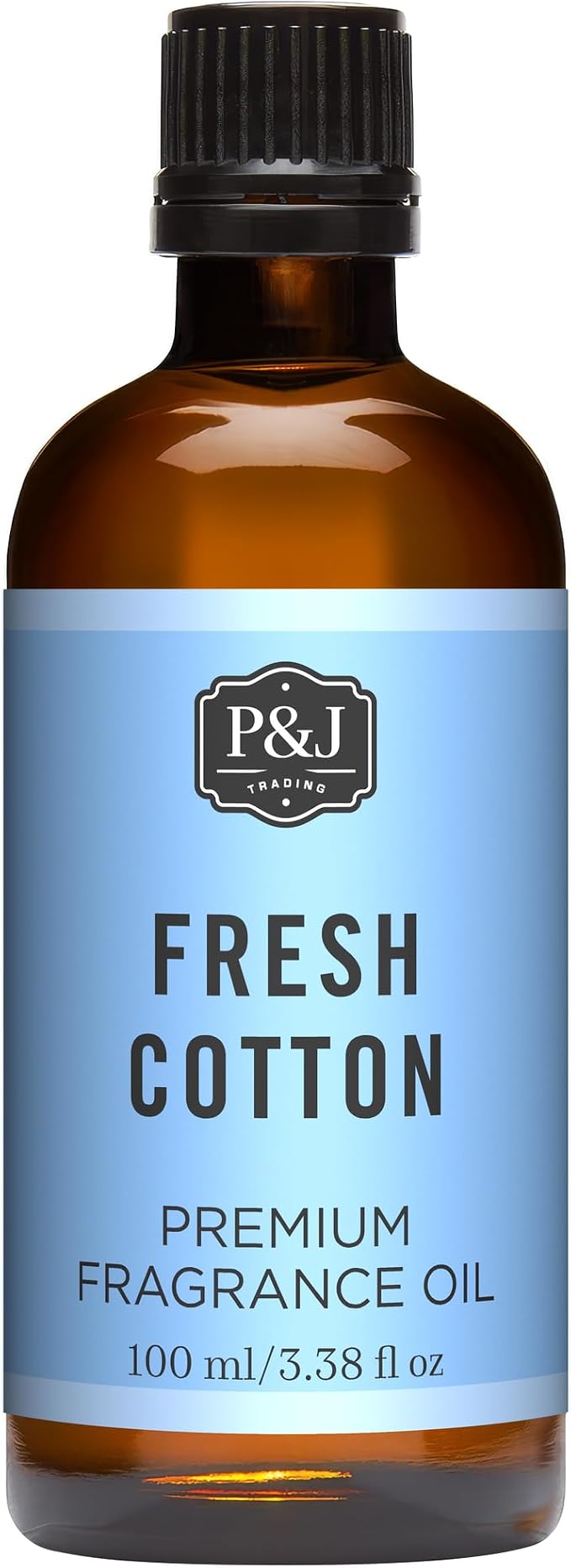 P&J Trading - Fresh Cotton Scented Oil 100ml - Fragrance Oil for Candle Making, Soap Making, Diffuser Oil