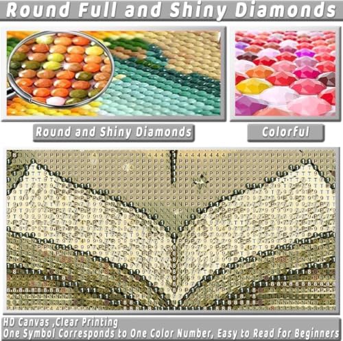3 Pack Tarot Diamond Art Kits for Adult Diamond Painting Kit for Beginner