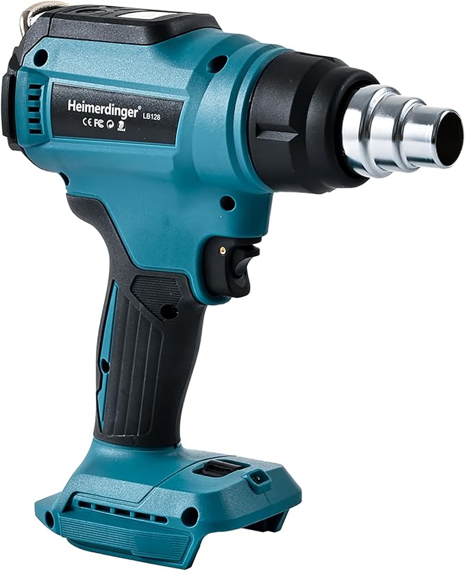 Cordless Heat Gun for Makita 18V Battery, Digital Display, 1202°F
