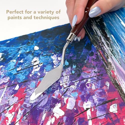 ArtSkills Stretched Canvas for Painting, 12x12 Canvas, 2-Pack Framed | Blank Canvas, Premium Wood Frame, Painting Supplies for Artists