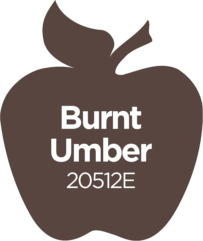 Apple Barrel Acrylic Paint in Assorted Colors (2 oz), 20512, Burnt Umber