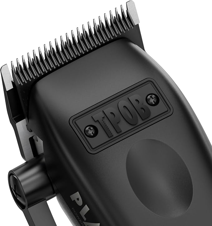 TPOB Play Barber Hair Clippers for Men 7500 RPM with Rubber Grips (Blackout)