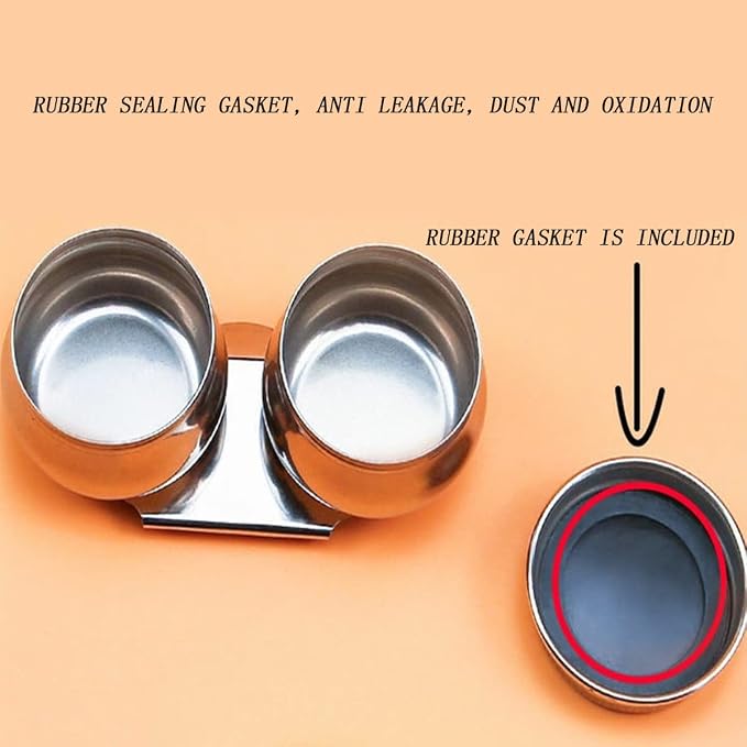 1 Set Stainless Steel Art Oil Pot with Lid Leak Proof Drum Shape Oil Pot for Artists, Students, Drawing Enthusiasts Painting | Leak-Proof Drum Shape Perfect for Artists, Students, and Painting Enthusiasts