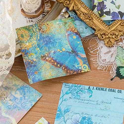 400 PCS Vintage Scrapbook Paper DIY Journaling Supplies Decorative Paper Aesthetic Stationery Scrapbooking Paper or Journals Junk Journal Planners Picture Frames Album Crafts