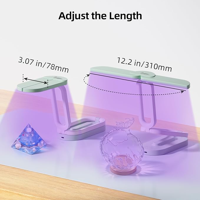 Suzzam Cordless 22 LED UV Curing Light for Resin DIY Crafts