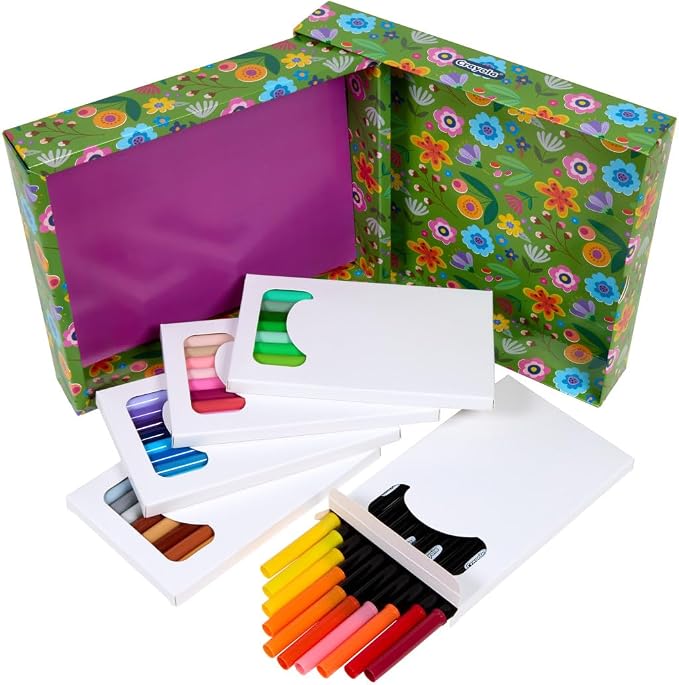 Crayola Color & Detail Marker Set (50ct) Drawing Markers for Adults, Art Markers, Graphic & Fine Tip, Gift for Teens & Adults