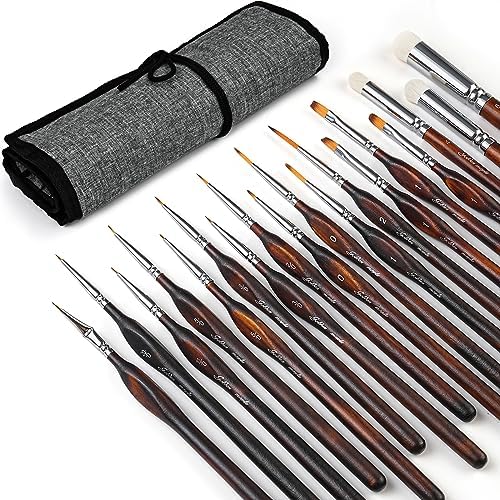 Golden Maple Miniature Paint Brushes Drybrush - Model Paint Brush Set