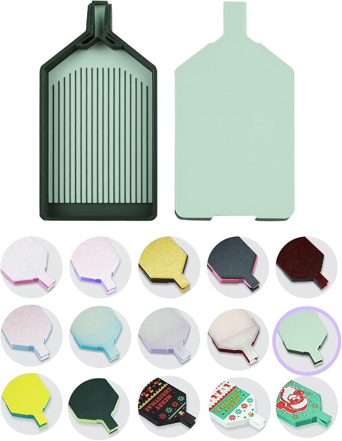 ForeverYoung Matcha Diamond Art Tray with Lid, Matcha Mille-Feuille