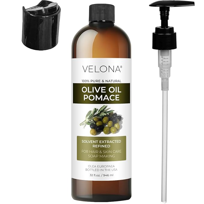 velona Olive Pomace Oil - 32 fl oz, Solvent Extracted, Refined, with Pump