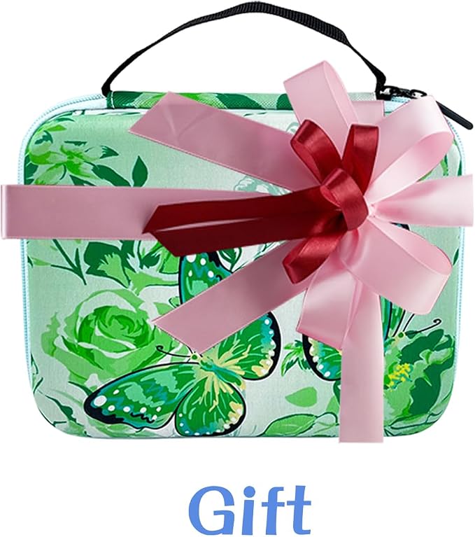 30 Slot Diamond Painting Storage Containers | Green 30-slot storage box with tools & accessories for diamond art