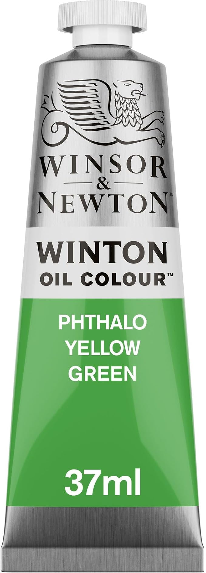 Winsor & Newton Winton Oil Color, 37ml Tube, Phthalo Yellow Green | Artist pigments, Durable, Lightfast, Permanent, Uniform Consistency, Great Pigment Load