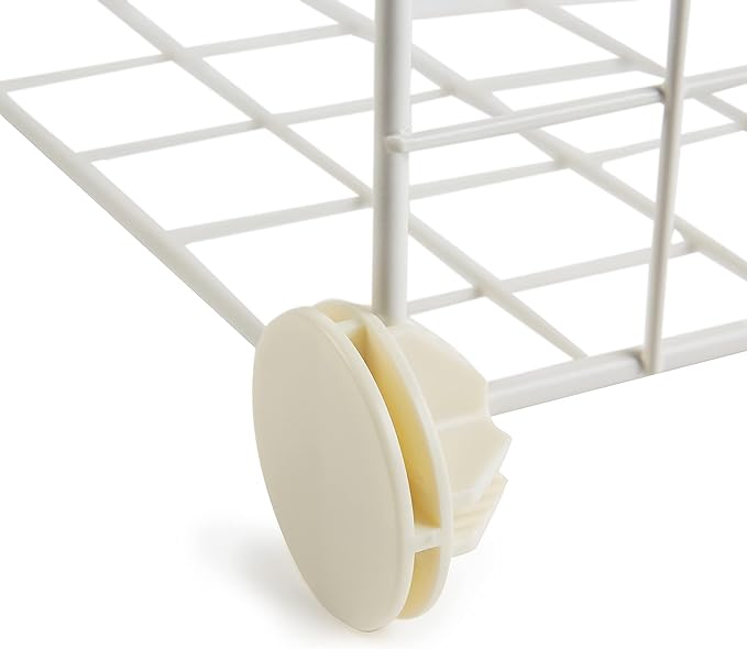Amazon Basics Cube Wire Grid, 6-Cube, 12 x 12-Inches, White