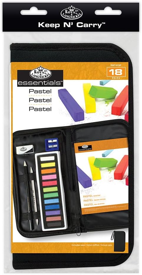 Royal & Langnickel Soft Pastel Essentials Keep N' Carry Set (RSET-KCSP)