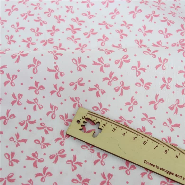 Cotton Fabric DIY Making Supplies Quilting Patchwork Fabric Fat Quarter Bundles DIY for Quilting Cotton Patchwork Cushions (Peony, 20" x 20")