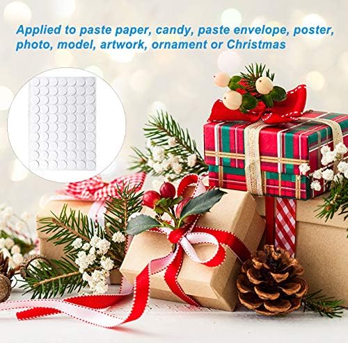 Clear Sticky Tack Adhesive Poster Tacky Putty Removable Round Putty Double-Sided Round No Traces Adhesive Sticke for Festival Decoration (770)