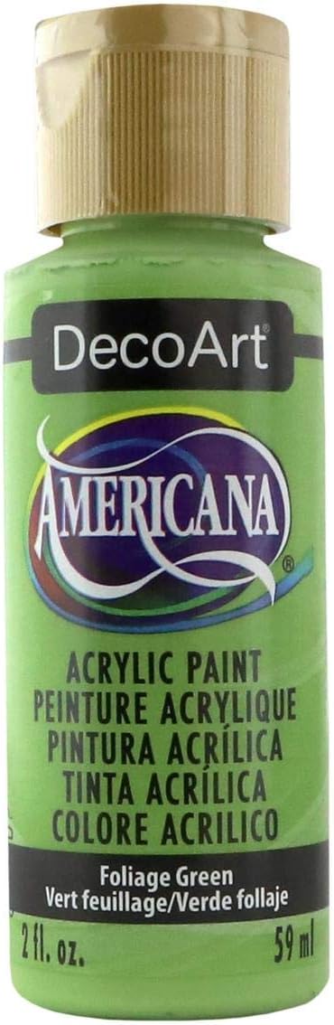Americana Acrylic Paint 2oz-Foliage Green - Opaque