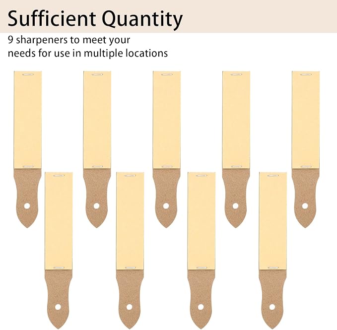 Demissle Sandpaper Sharpener Drawing Tool for Artists, 9 Pcs
