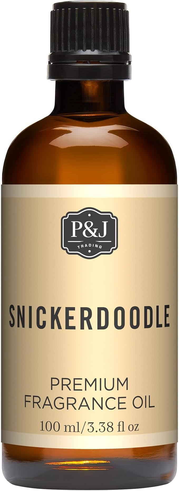P&J Fragrance Oil Snickerdoodle 100ml - Candle Scents, Soap Making, Diffuser Oil, Fresh Scents