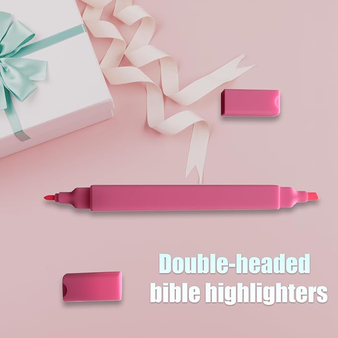 konket 12pc Bible Highlighters And Pens No Bleed Cute Highlighter For Journaling, Candy Cute Pastel Highlighter