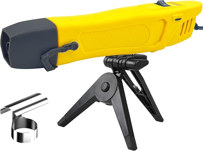 Heat Gun, 350W Mini Heat Gun for Crafting, 2-Temp Settings Hot Air Gun 392℉(200℃)/752℉(400℃) Heating Tool for Crafts, Shrink Tubing, Drying Paint, DIY Works