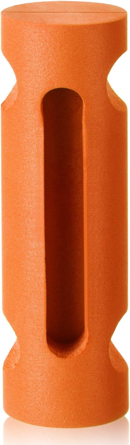Threlaco 1 Pcs Crochet Tool 4" Beginner Crochet Tool, Orange | Learn How to Make Circle Stitch and Guide Knitting Holder Accessories for All Yarn Sizes Beginners Mother Birthday Gifts