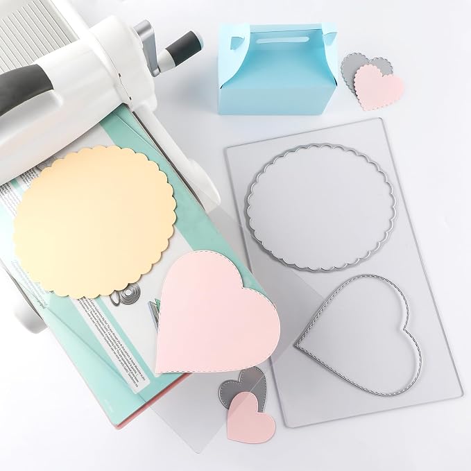2Pcs/1 Pair Cutting Pads Compatible with BSP & BS Switch Plus Die Cutting Machine,Clear Polycarbonate Plastic Cutting Plates,Pads Die Cutting Plates for Embossing Crafting （12 3/4 x 8 3/4 x 1/8 inch）