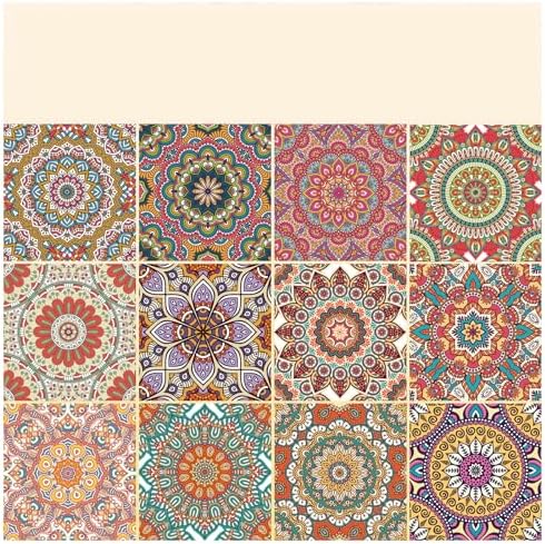 Scrapbook Paper, 24 Sheets 6"×6" 160gsm Single-Sided Patterned Cardstock