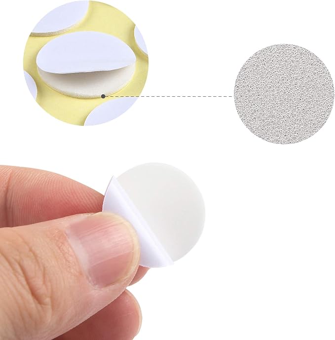 SANNIX 400PCS Candle Wick Stickers for Candle Making, 20mm/0.79 Inch