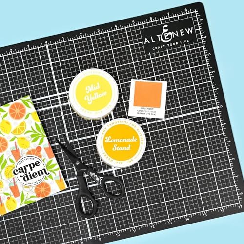 Altenew Crafter's Foldable Cutting and Alignment Mat (A3 Size) Self-Healing, Collapsible, Easy to Read Grid, Inches and Centimeters, Paper Alignment